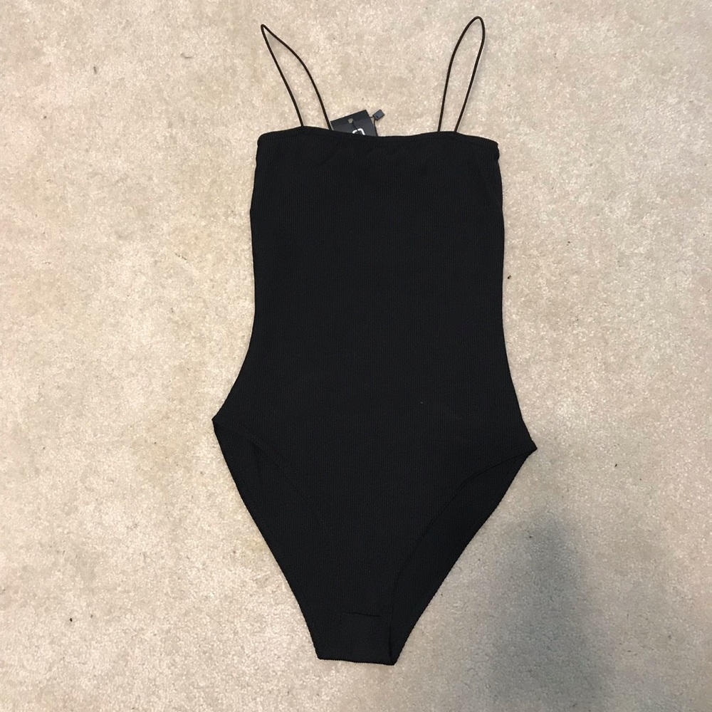 Skinny Spaghetti strap Bodysuit